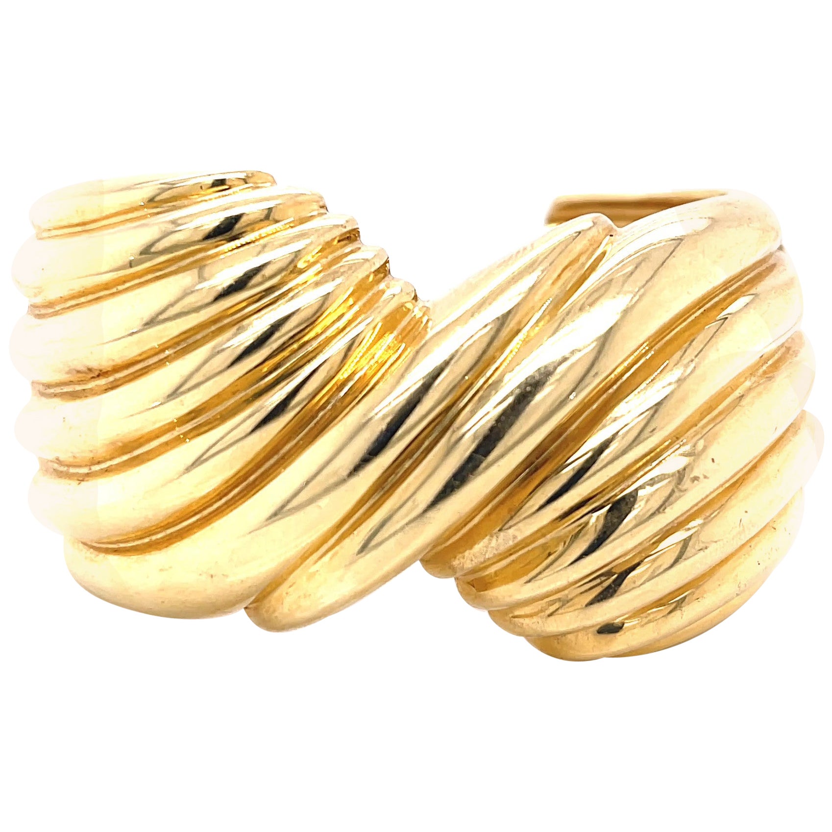 Vintage Gold Cuff Bracelet