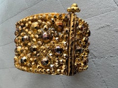 Vintage Gold Cuff from 1945 Gulf of Aden