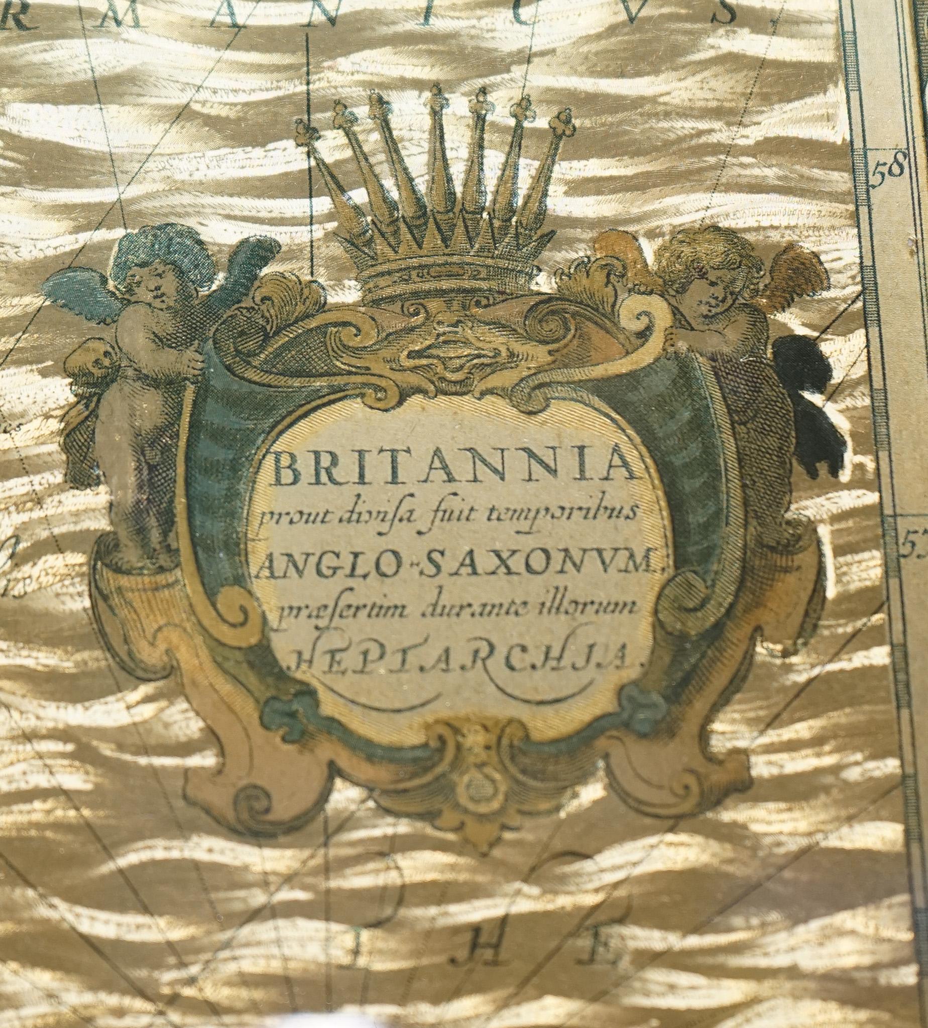 Map of THE BRITiSH ISLES 1646 par JOANNES JANSSEN en vente 4