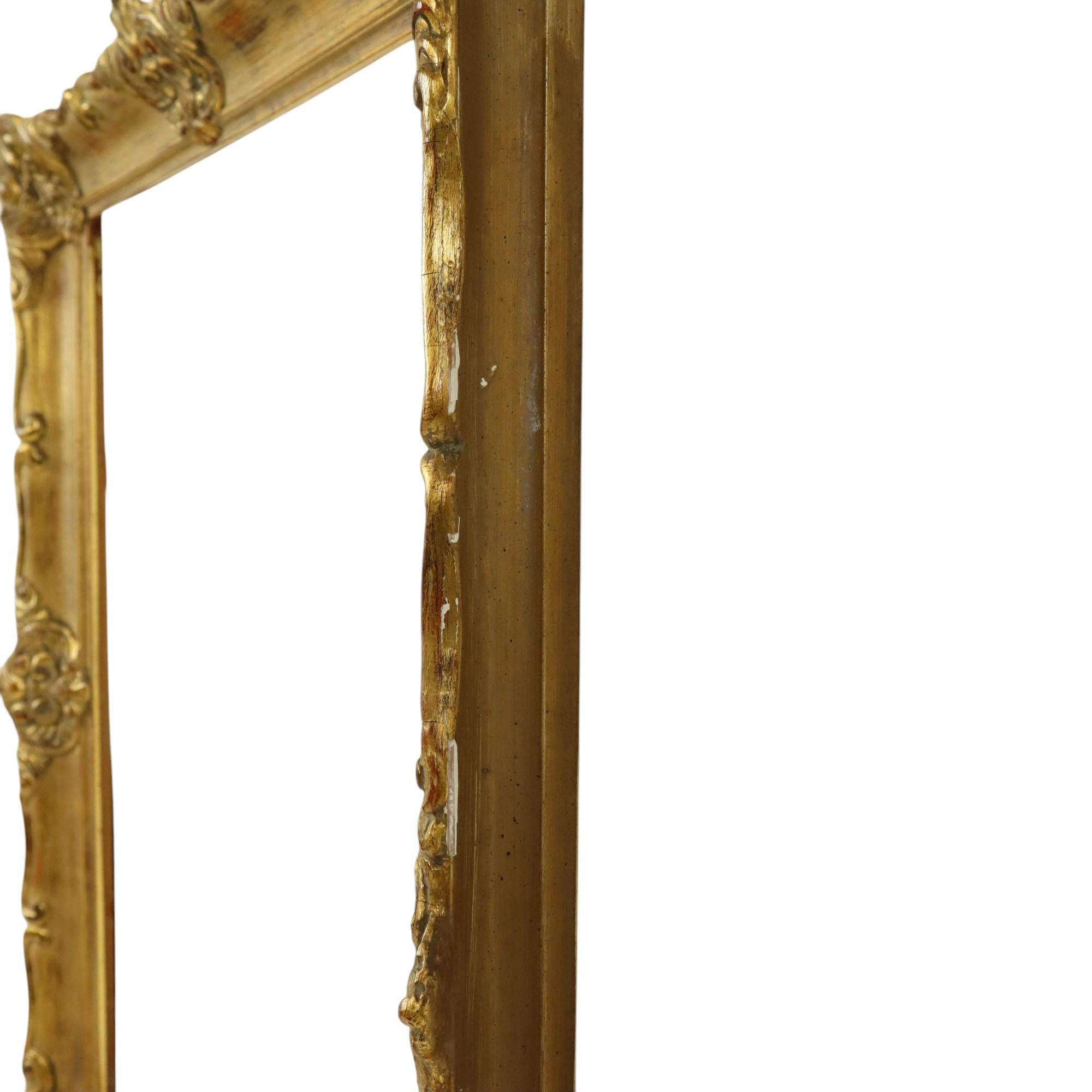Vintage Gold Frame Barock Stil Classic Kiefer Wood 64x53cm im Angebot 8