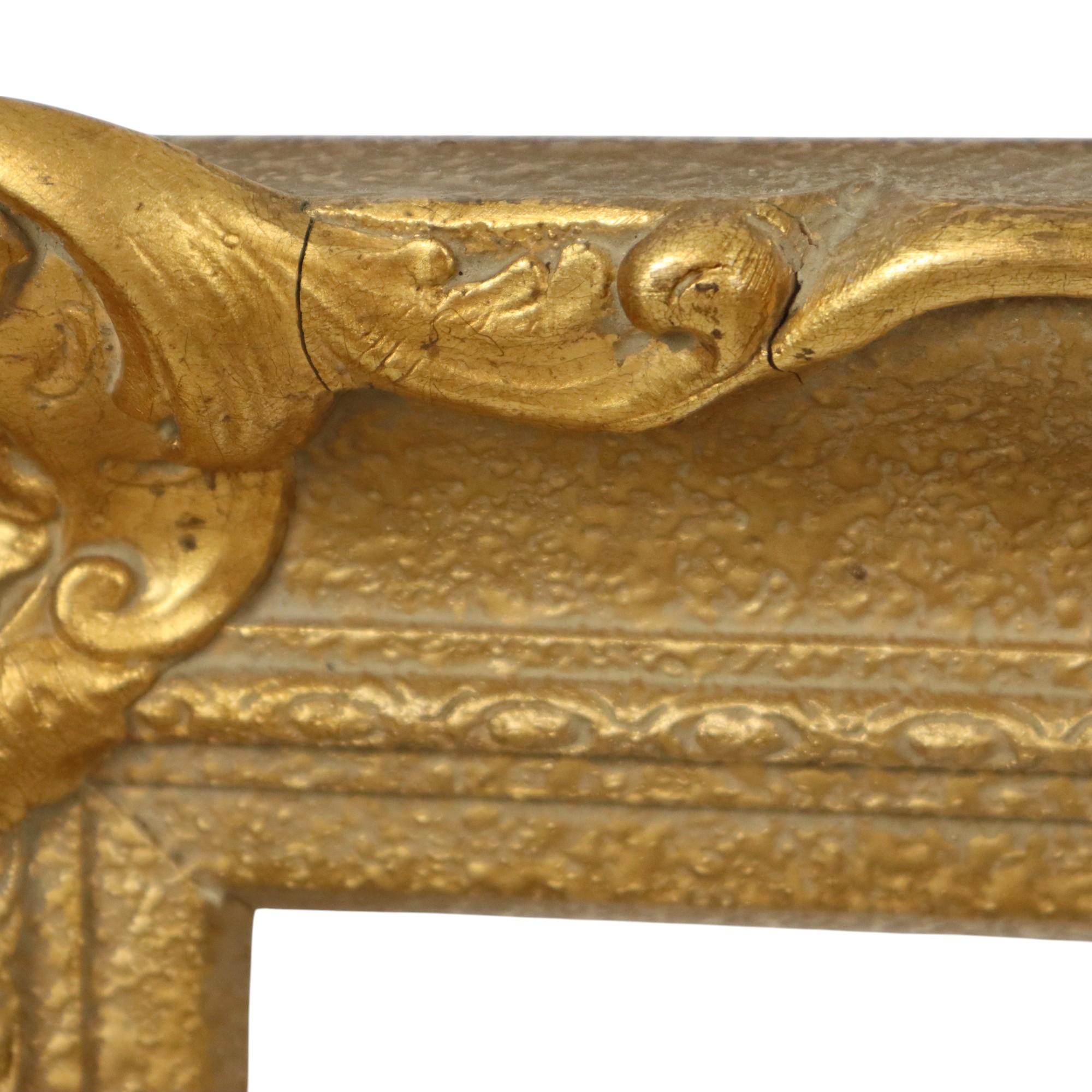 Vintage Gold Frame Barock Stil Holzrahmen Classic 69x59cm im Angebot 3