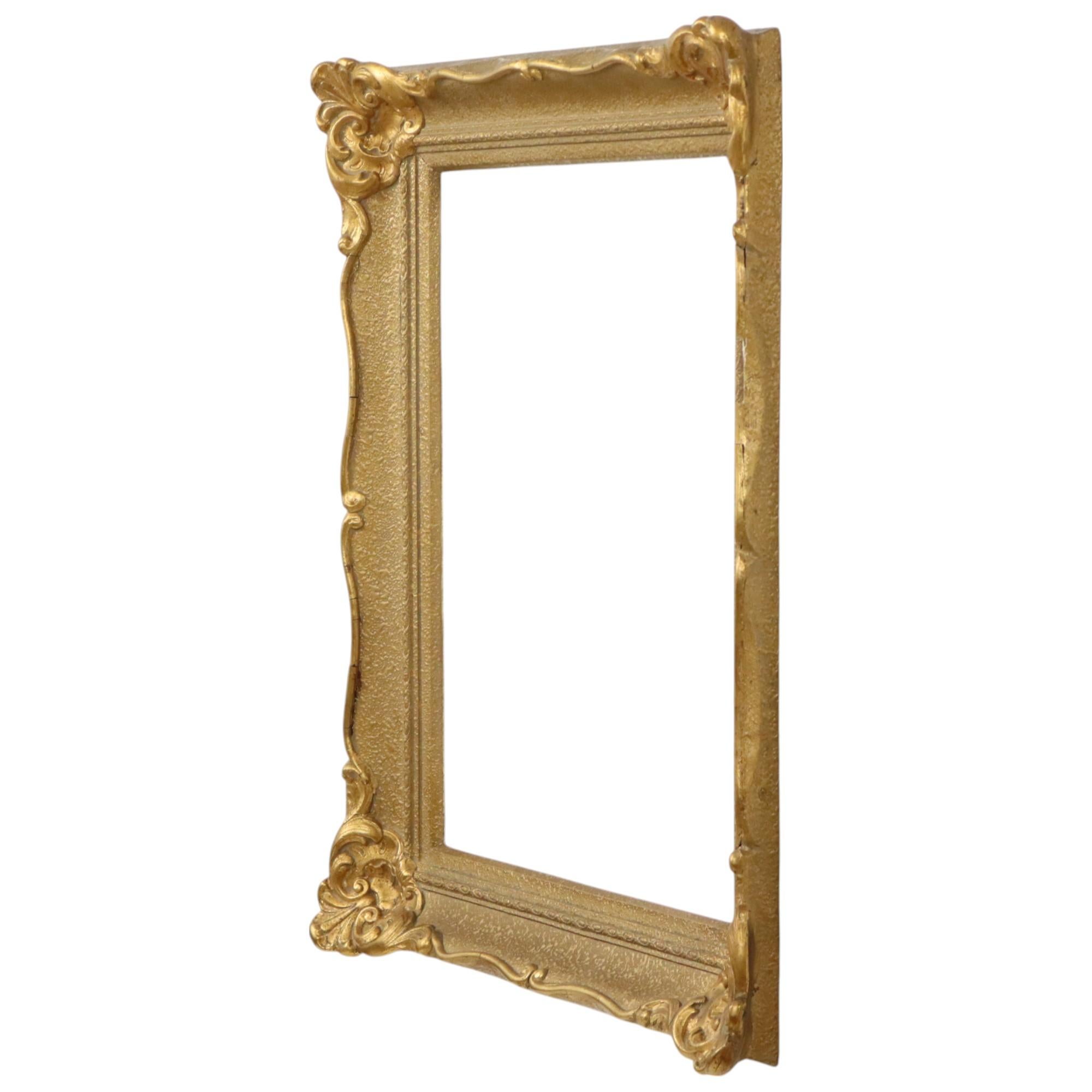 Vintage Gold Frame Barock Stil Holzrahmen Classic 69x59cm im Angebot 6