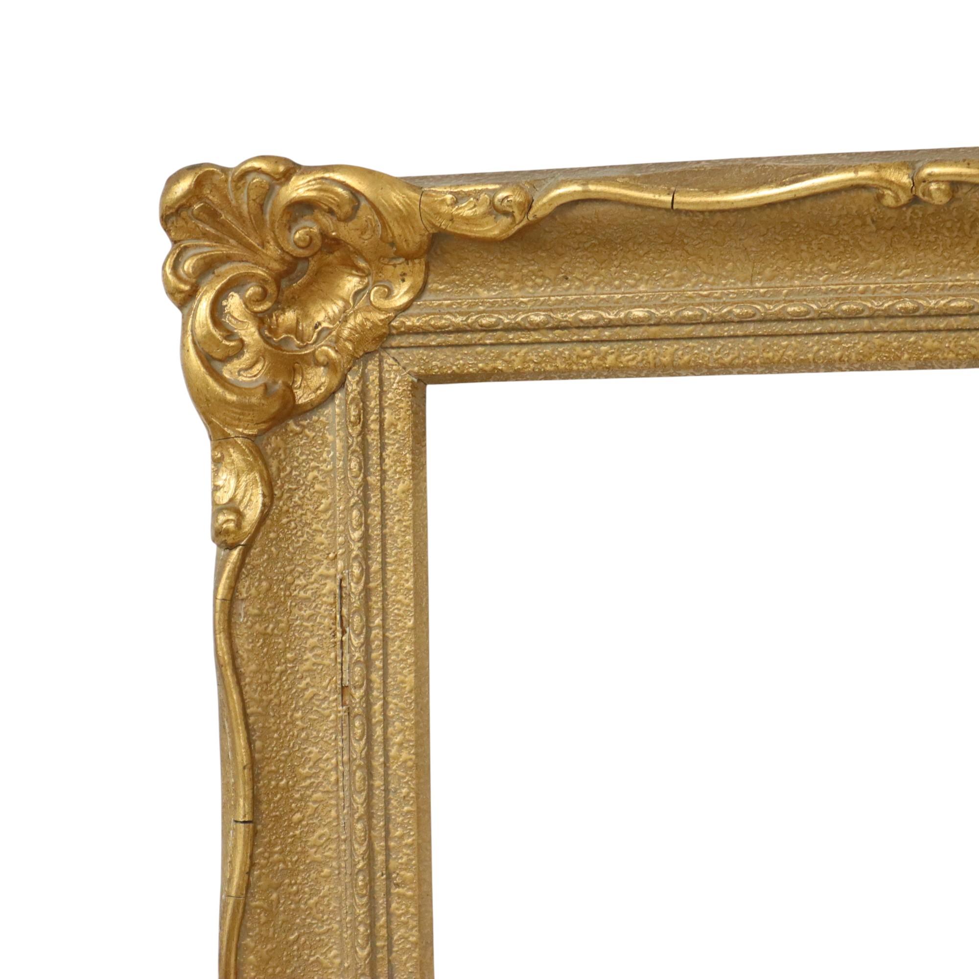 Vintage Gold Frame Barock Stil Holzrahmen Classic 69x59cm (Vergoldet) im Angebot