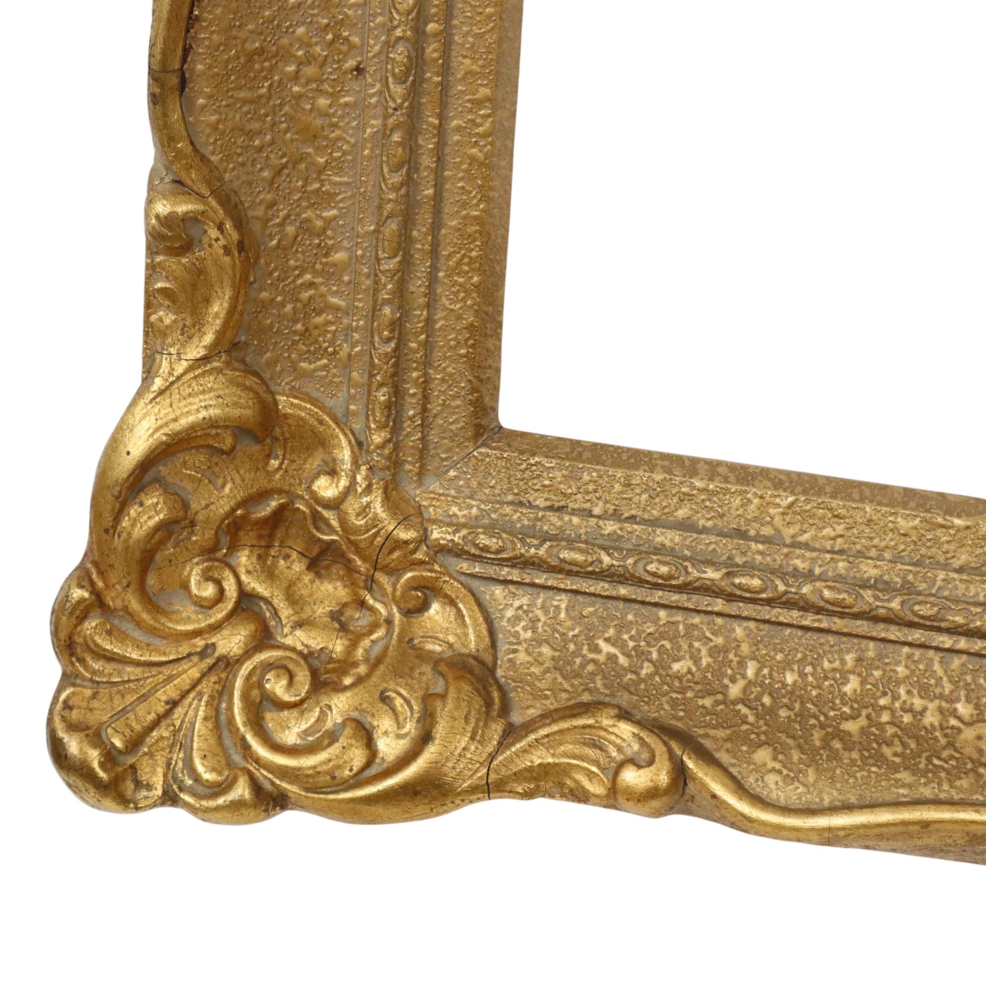 Vintage Gold Frame Barock Stil Holzrahmen Classic 69x59cm im Angebot 1