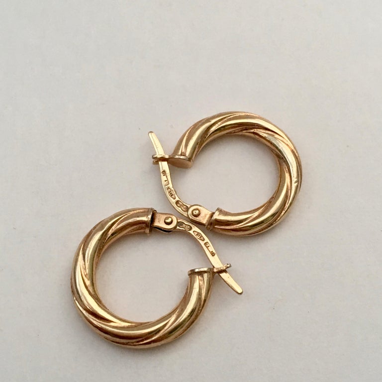 gold hoop earrings sale