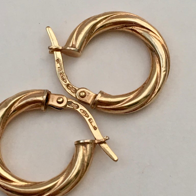 gold hoop earrings sale