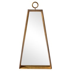 Espejo de pared vintage dorado