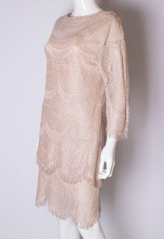 Vintage Gold Knitted Outfit by Damianou