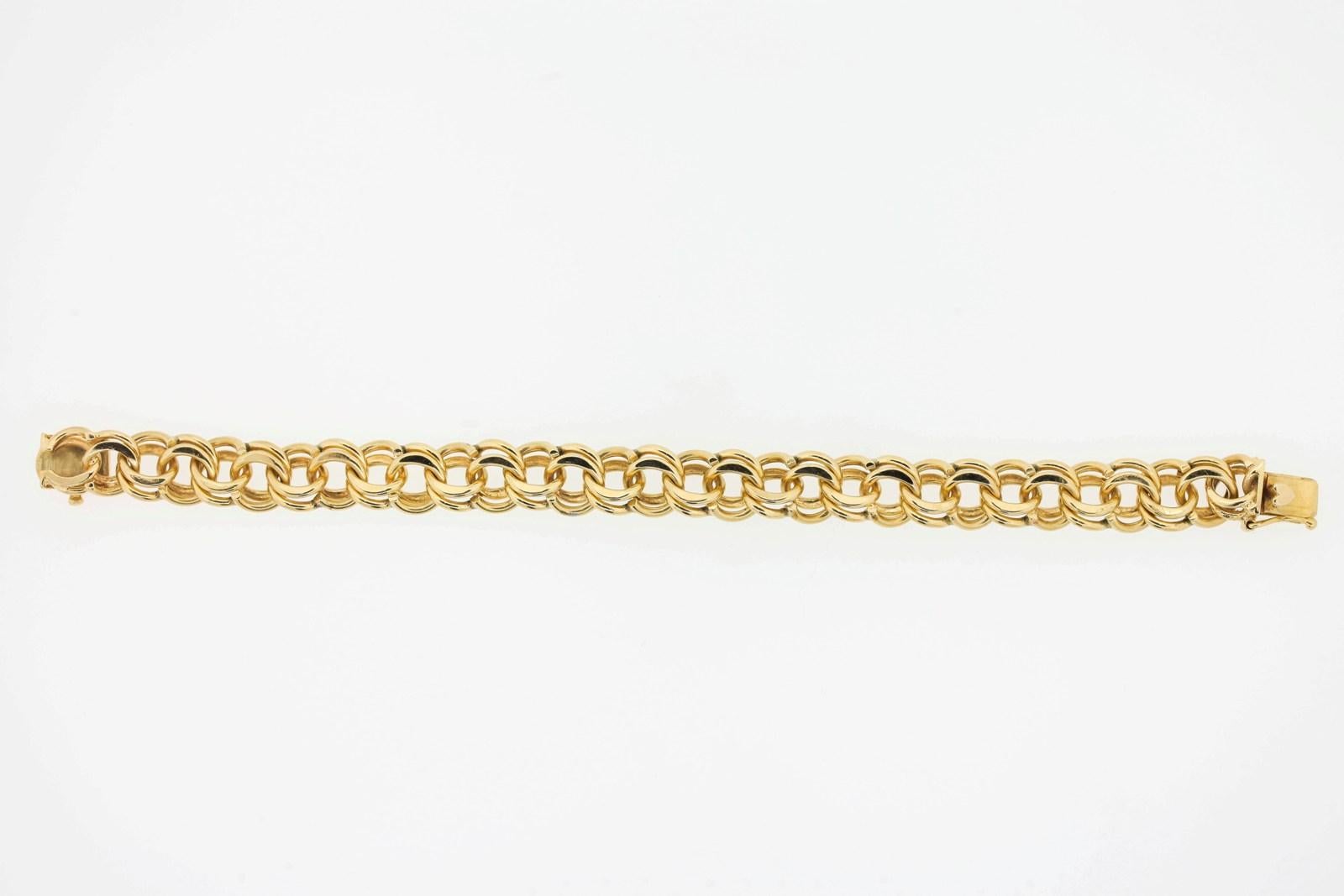 Vintage Gold Link Bracelet 2