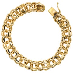 Vintage Gold Link Bracelet