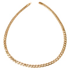 Vintage Gold Link Cartier Necklace