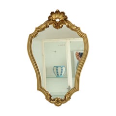 Vintage Gold Mirror Baroque Style Classic Crested Mirror 61cm