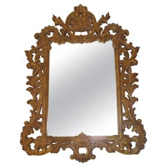 Vintage Gold Ornate Mirror