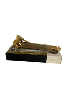 Vintage Gold plate Cigar Cutter by Donatus, Western Germany 1960s
