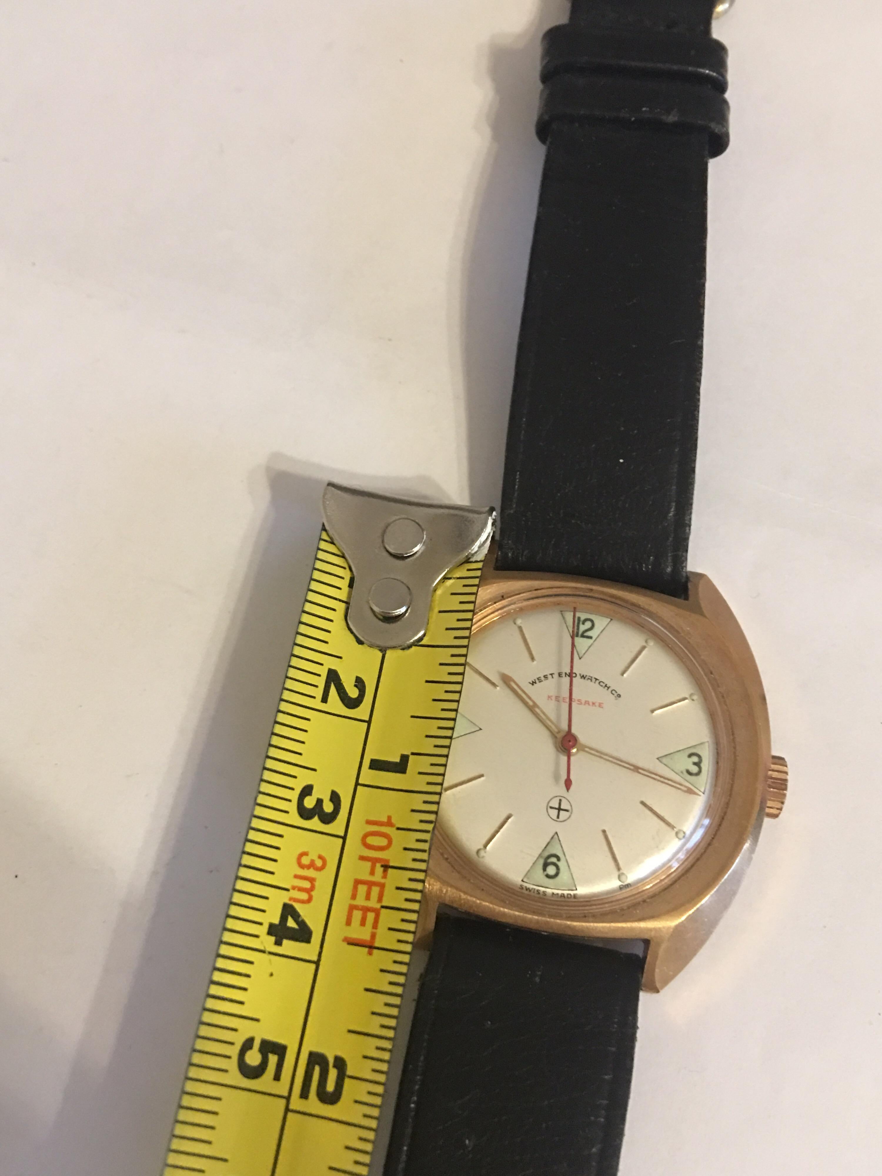 Vintage Gold-Plated 1970s West End Watch Co. with Swift Seconds 2