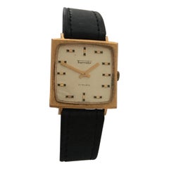 Vintage Gold-Plated and Steel Swiss Mechanical Watch