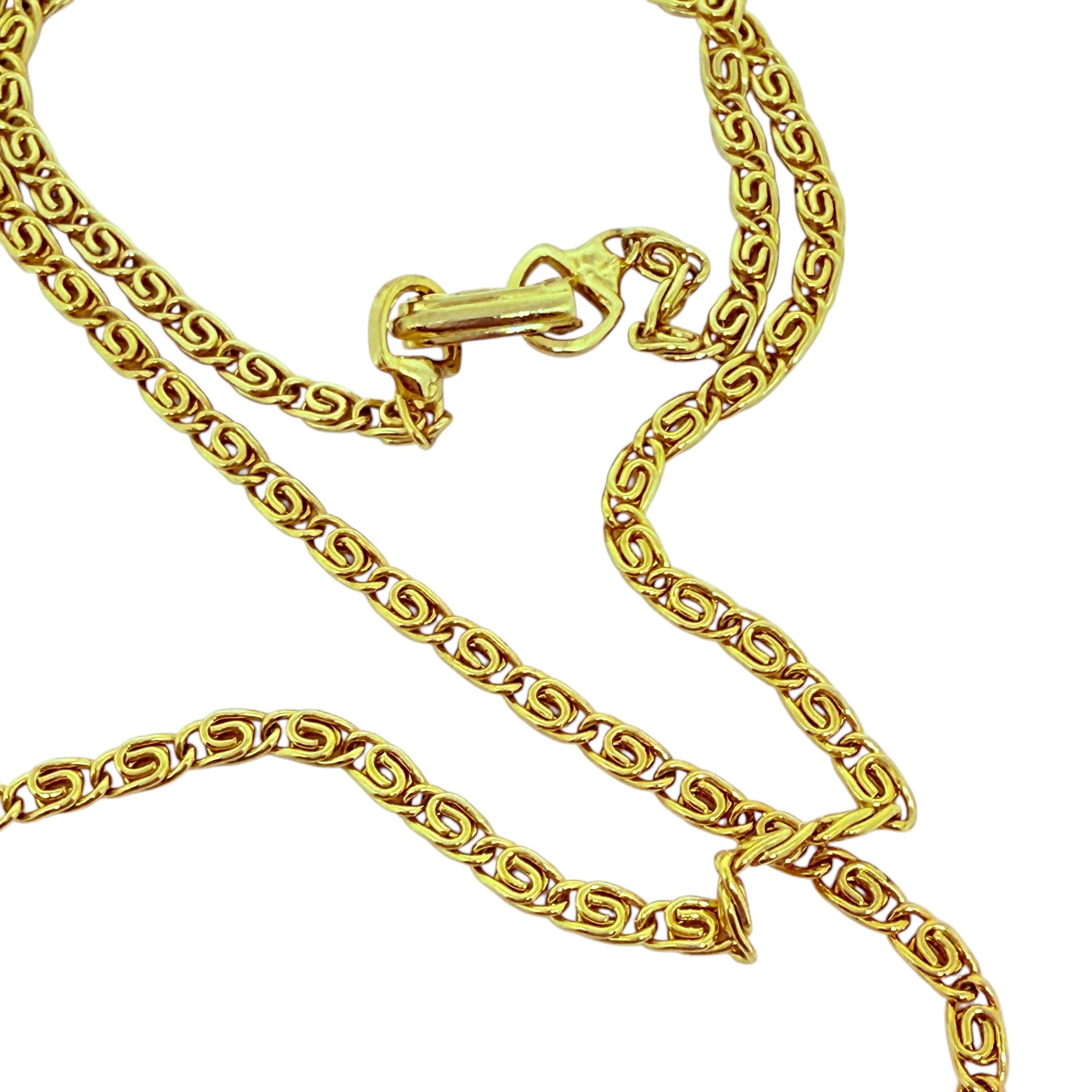 Vintage vergoldet helle Glassteine Schmetterlingshalskette im Angebot 1