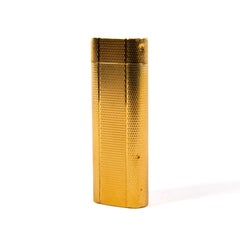 Vintage Gold Plated Cartier Les Must Lighter 1990s