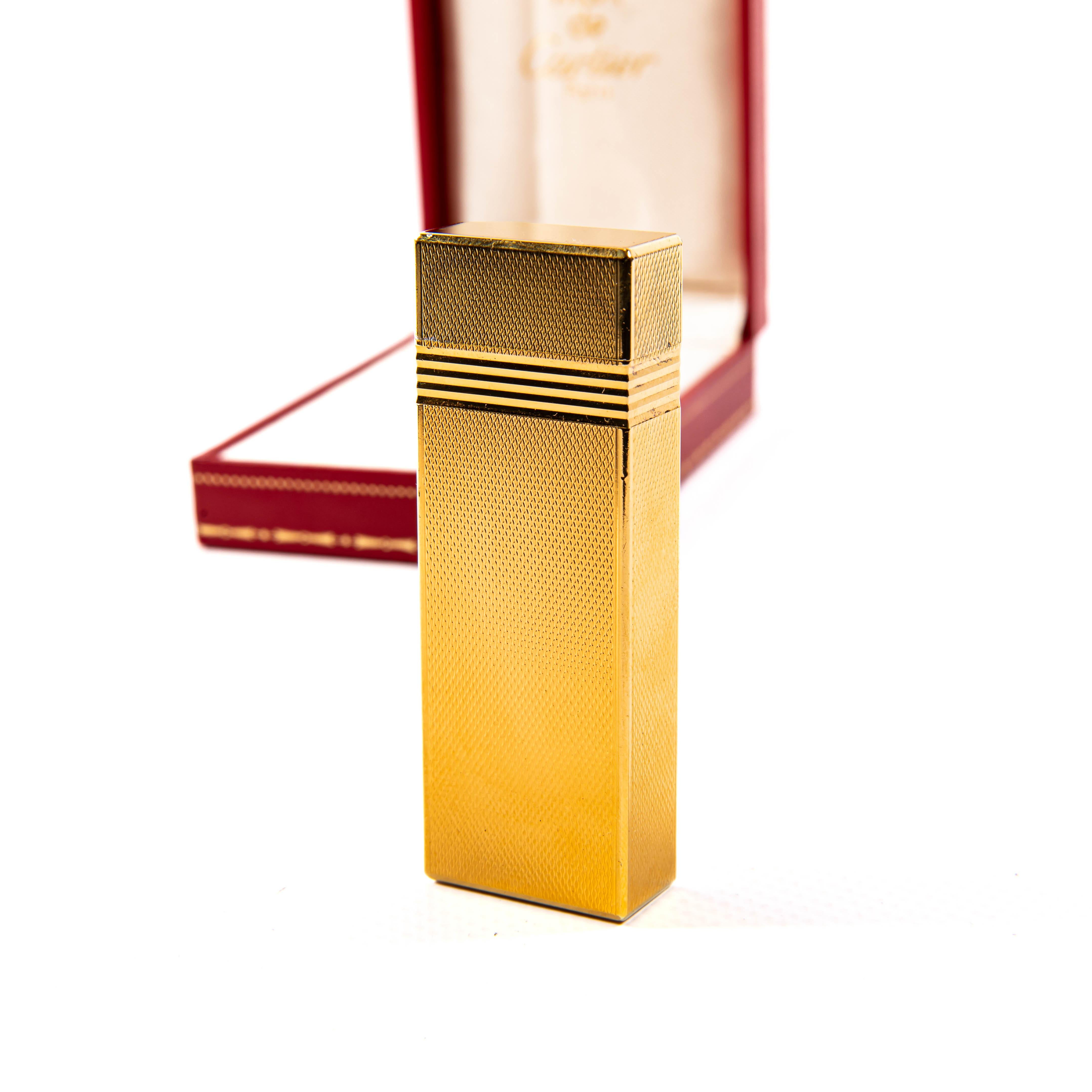 Vergoldetes CARTIER Pentagon-Leuchter im Vintage-Stil in Schachtel, 1980er Jahre im Angebot 1