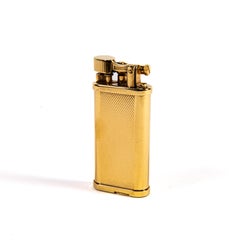Vintage Gold Plated DUNHILL Unique Barley Lighter 1990s