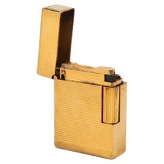 Accendino vintage placcato oro Ligne 1 ST DUPONT anni '70