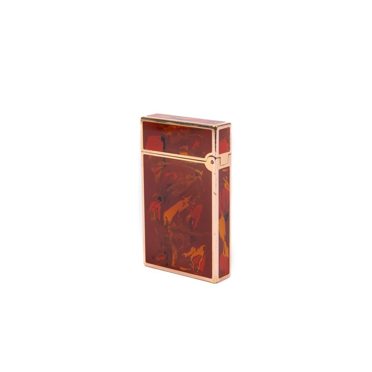 dupont lighter gold 24k