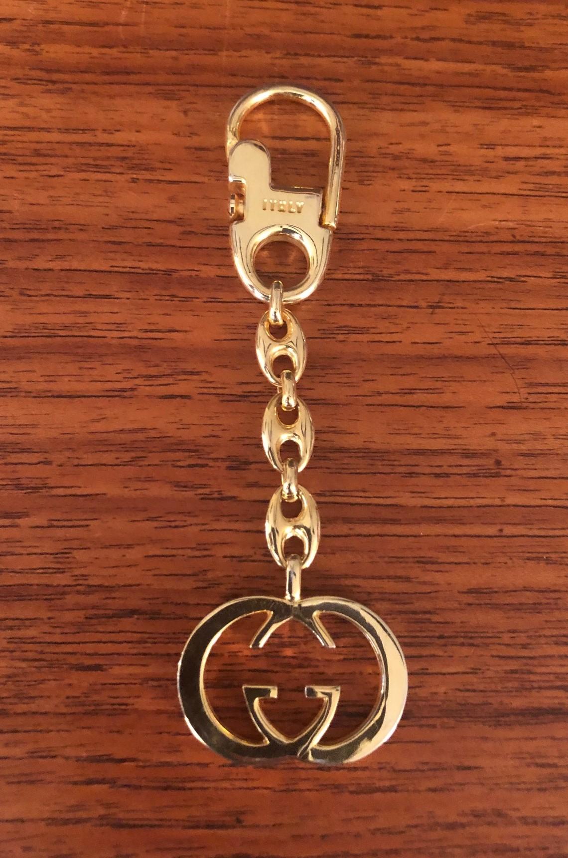 vintage gucci key chain