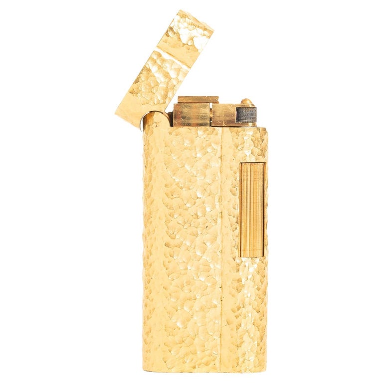 Vintage Gold Plated 'S' Type Dunhill Lighter For Sale at 1stDibs