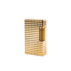 Vintage Gold Plated S.T. Dupont D57 Lighter 1960s