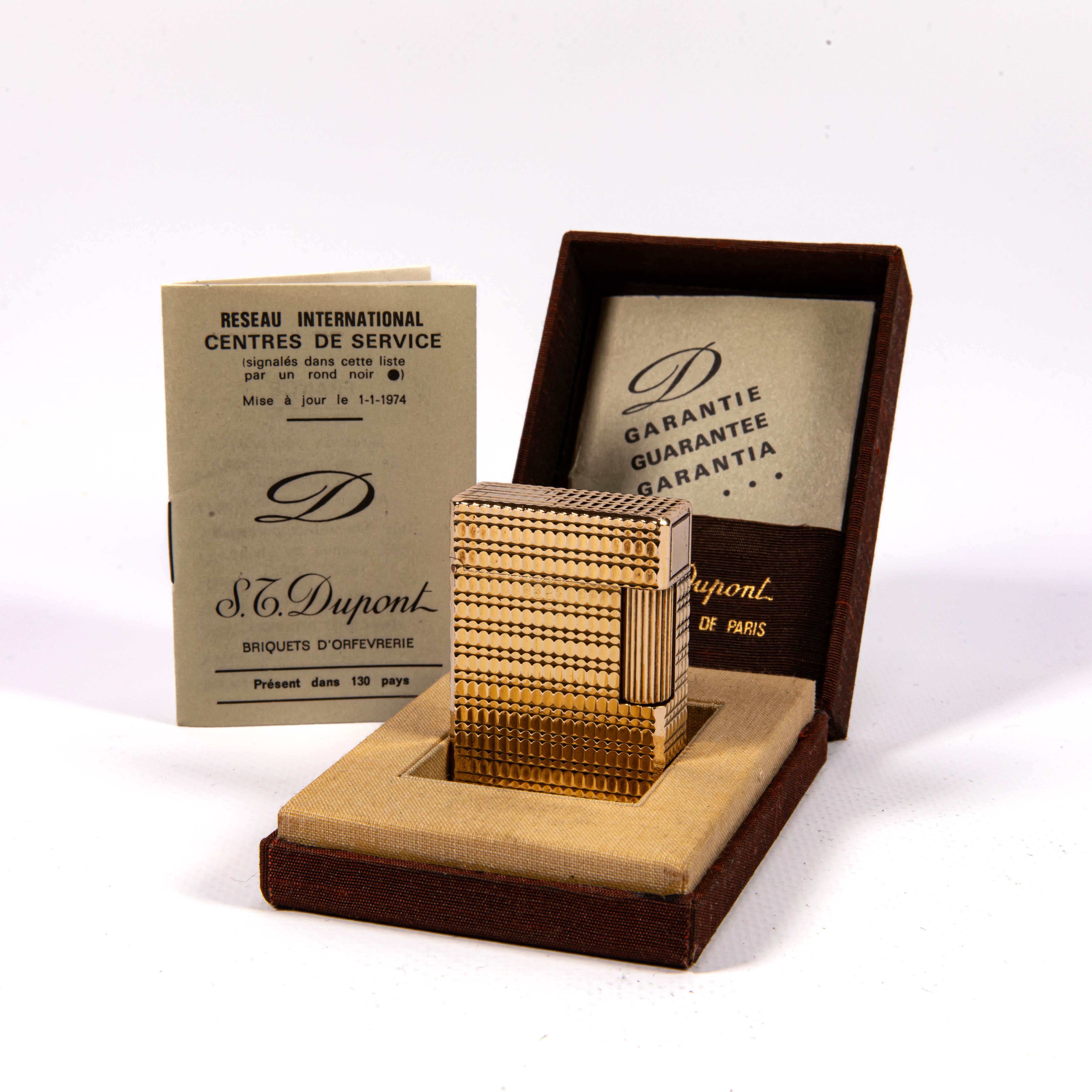 Founded in 1872, S.T. Dupont's legacy in crafting exquisite lighters is unmatched, uniting expert craftsmanship with luxurious materials. Known for their elegance and precision, S.T. Dupont's creations are celebrated by enthusiasts and collectors.