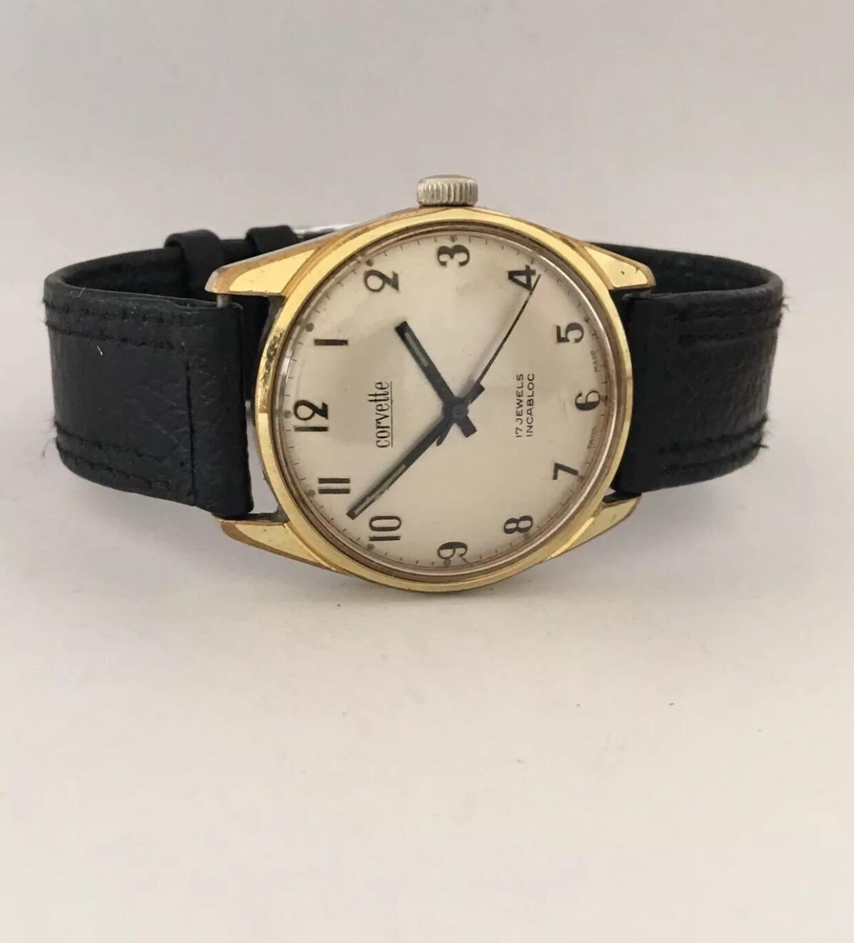corvette incabloc ladies watch