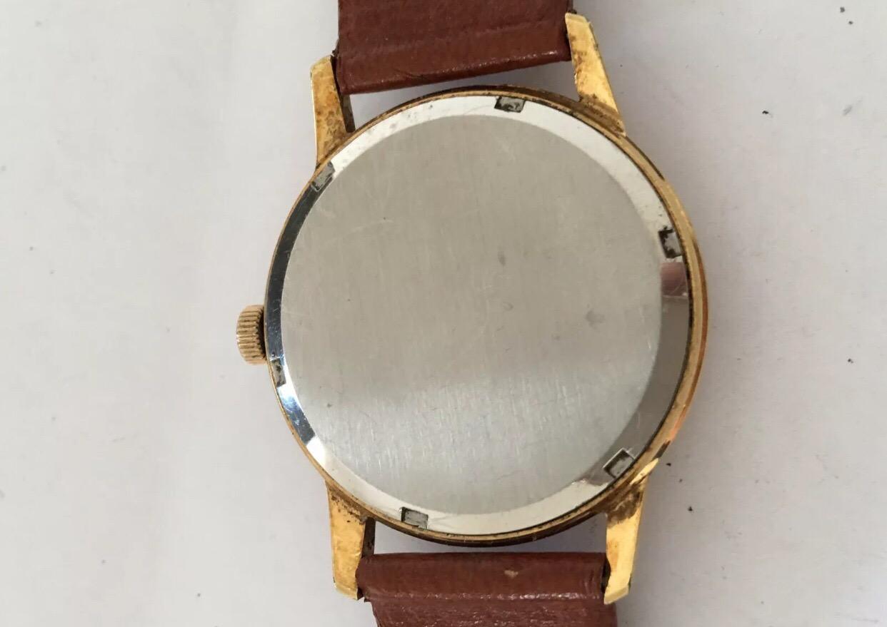 Vintage Gold-Plated Swiss Made Hand-Winding Rone Wristwatch 1