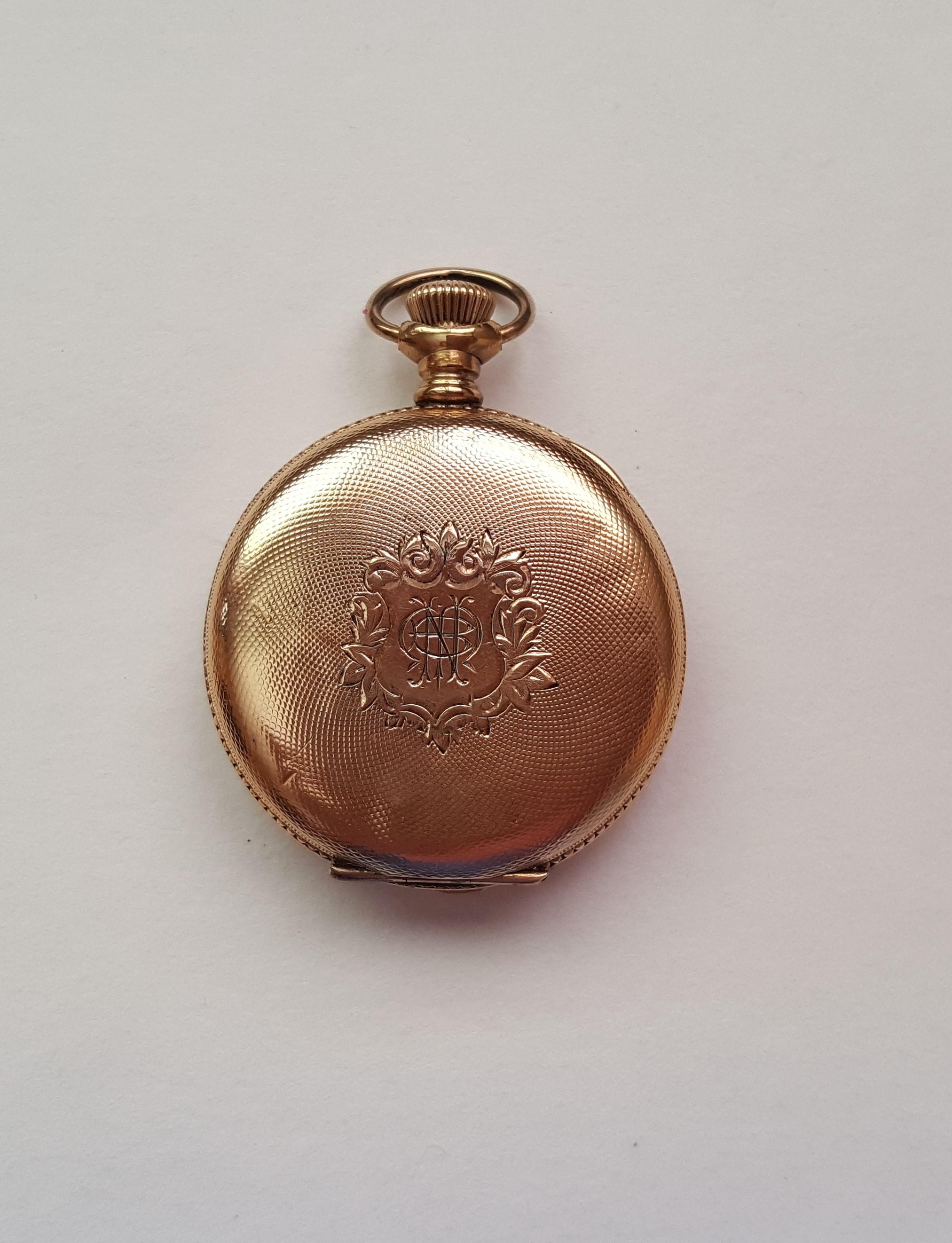 waltham pocket watch 17 jewels