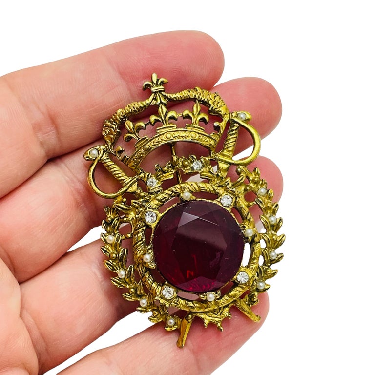 Designer brooch best sale