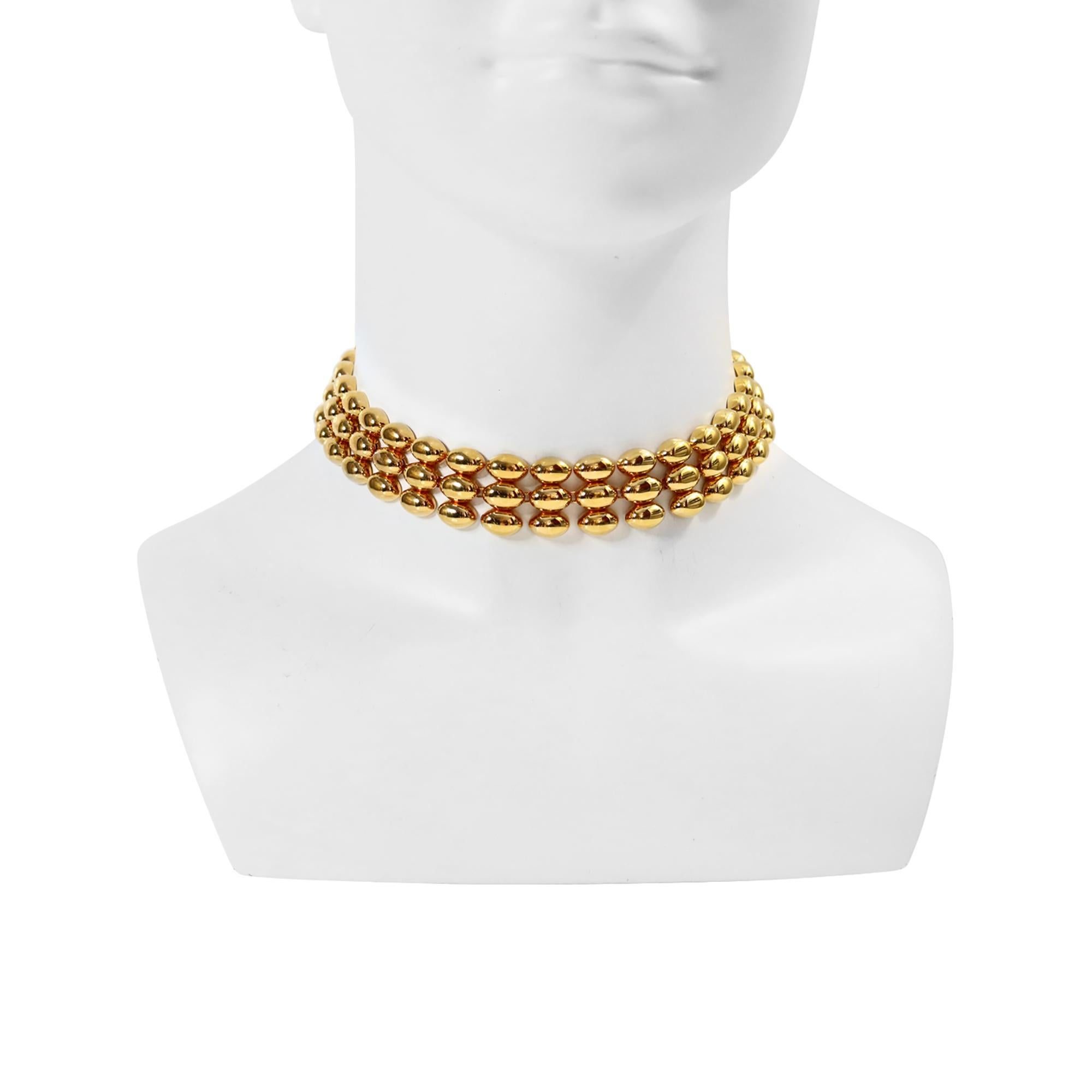 Vintage By  The Row Connected Choker Circa 1990 Bon état - En vente à New York, NY