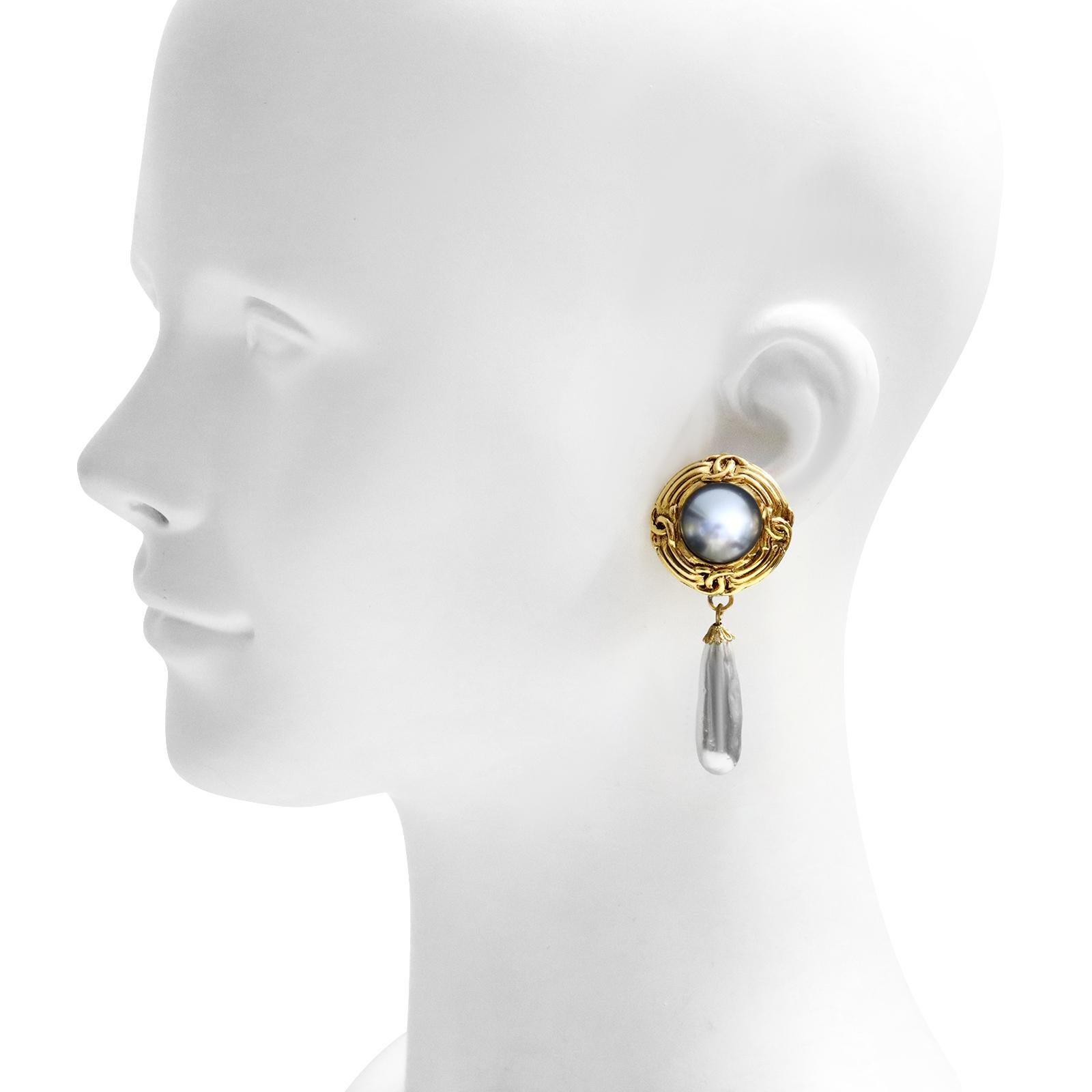 ivory earrings vintage