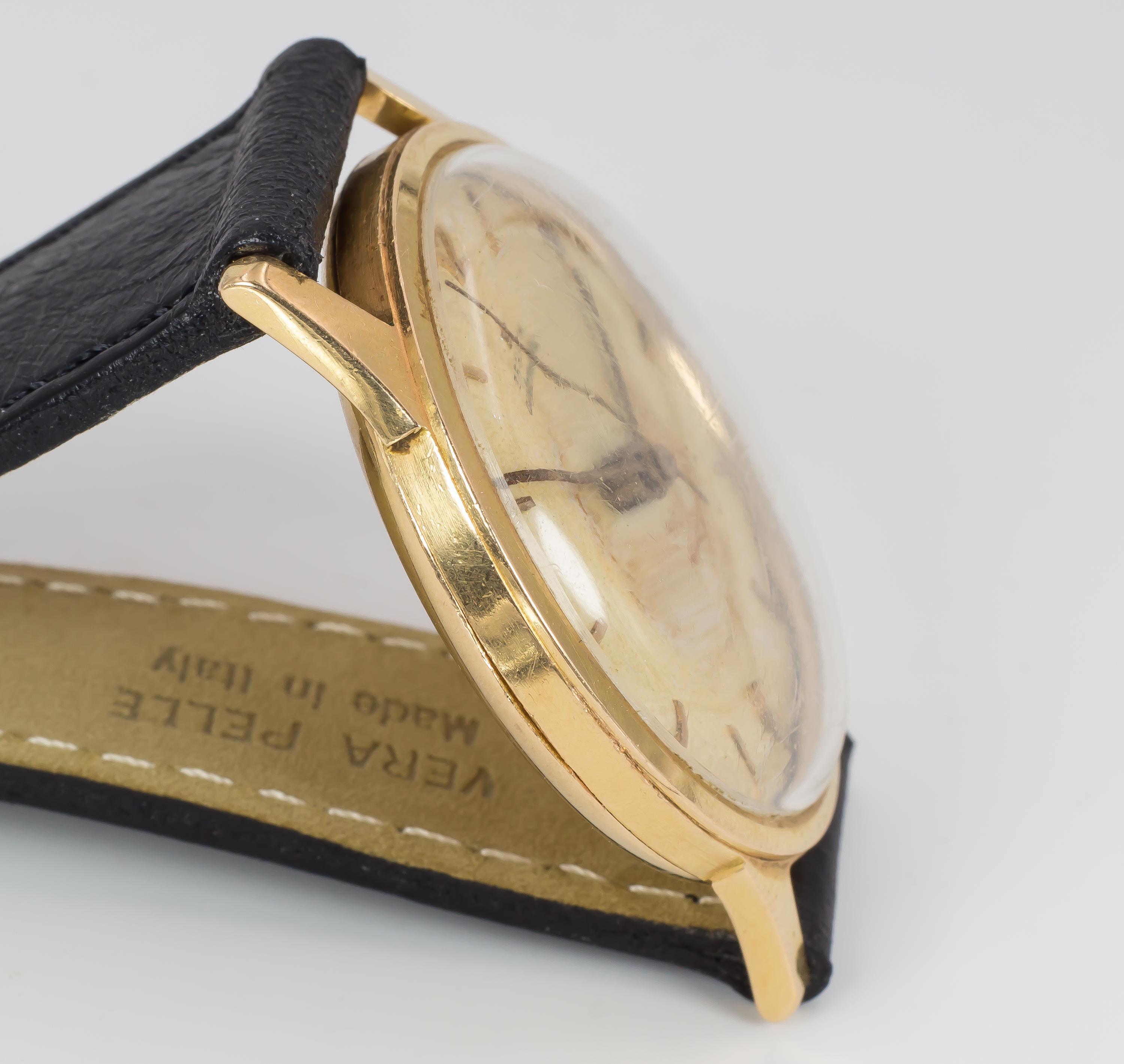 zenith automatic gold watch