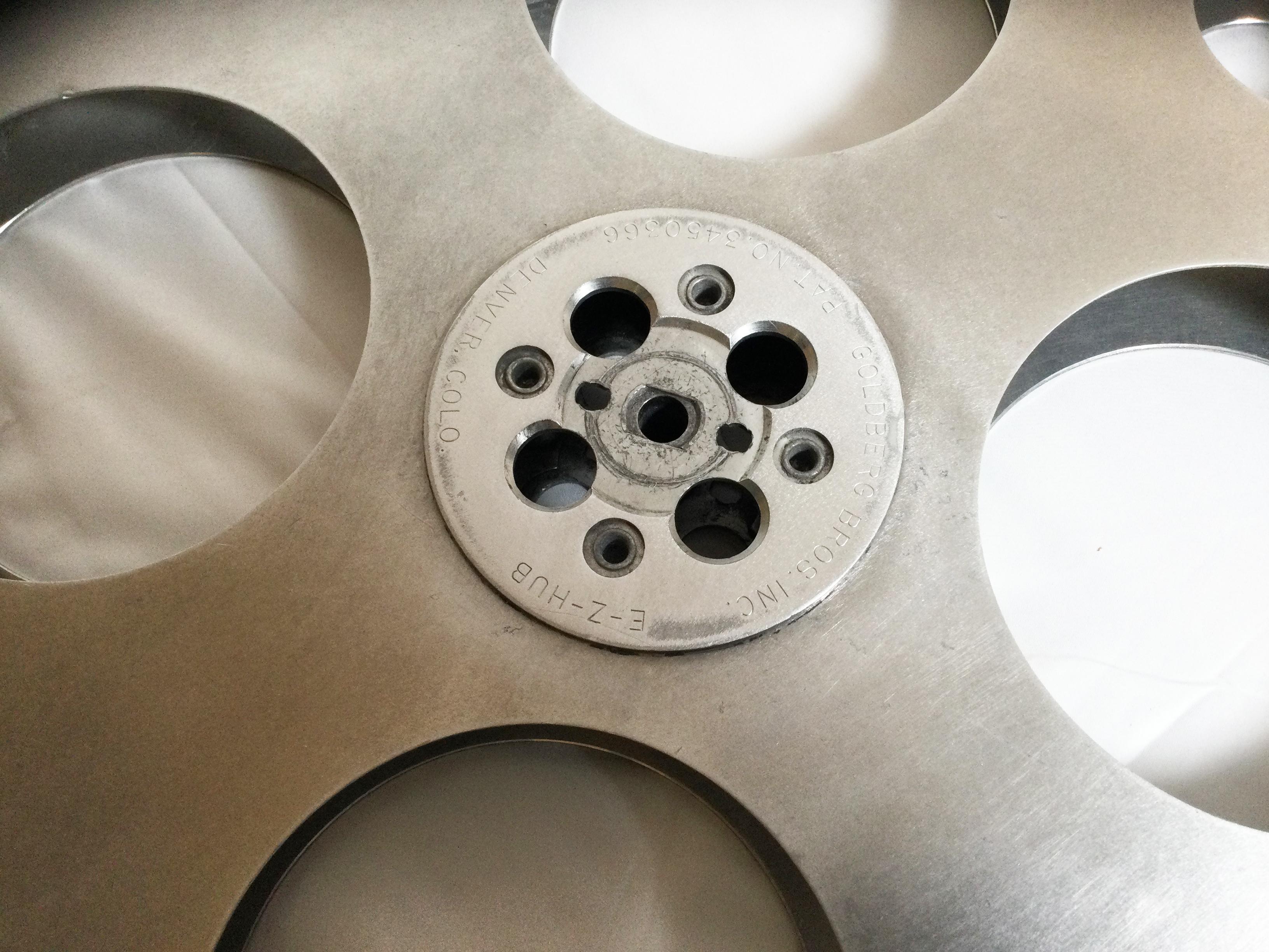 American Vintage Goldberg Bros. Inc. Movie Reel Collection of Three