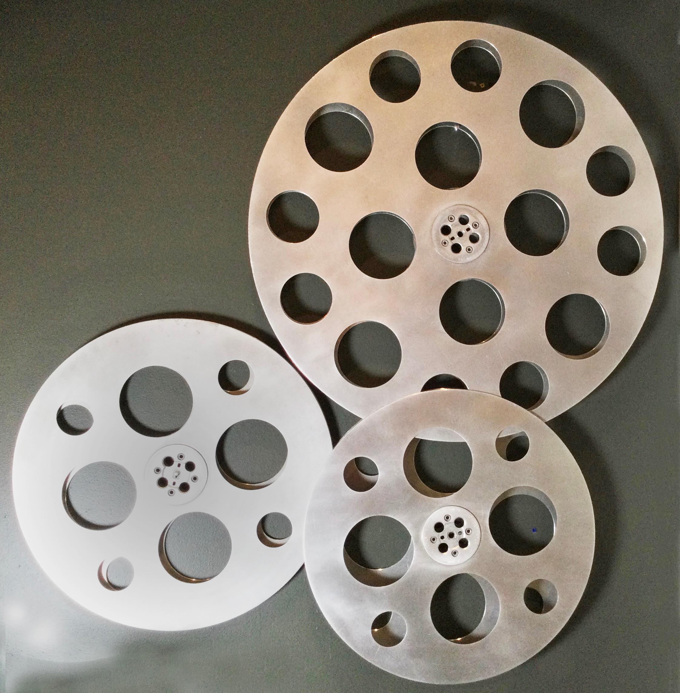 20th Century Vintage Goldberg Bros. Inc. Movie Reel Collection of Three