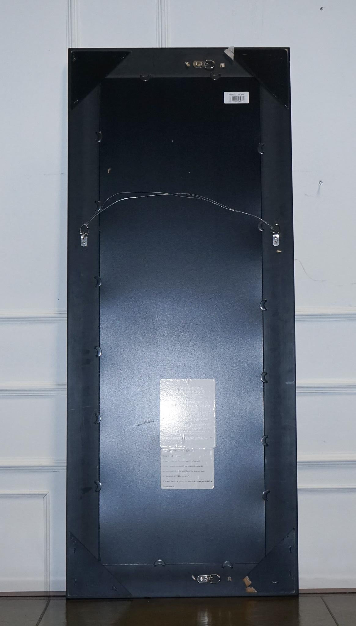 VINTAGE GOLDENER BEVELLED WANDSPIEGEL HORIZONTAL ODER VERTIKAL AUFGEHÄNGT im Angebot 1