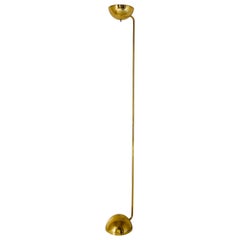 Vintage golden floor lamp, Tronconi, Italy, 1980s