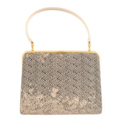 Vintage Golden Metal Bag, 1960s