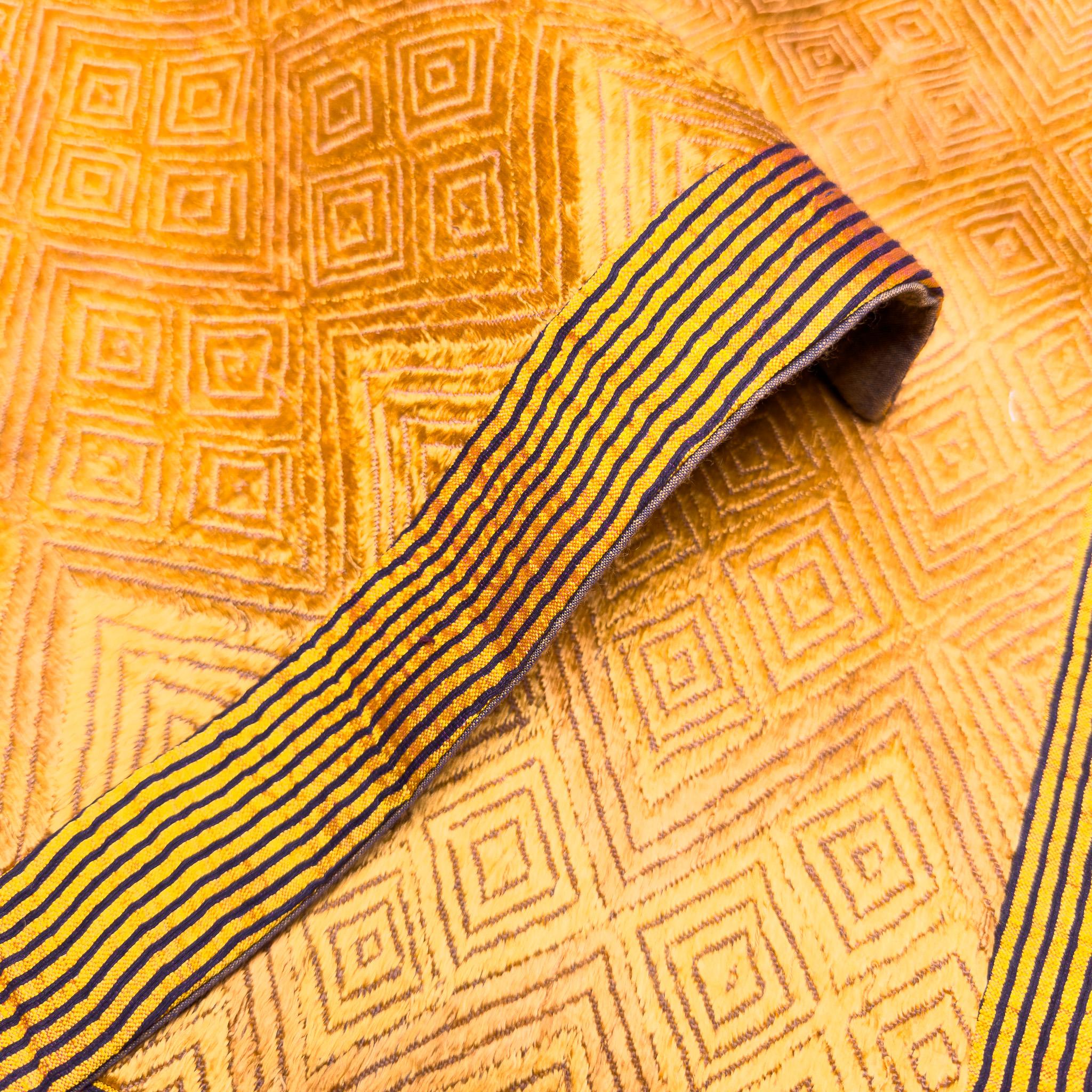 Altro Copricuscini Vintage Golden Phulkari (coppia) in vendita