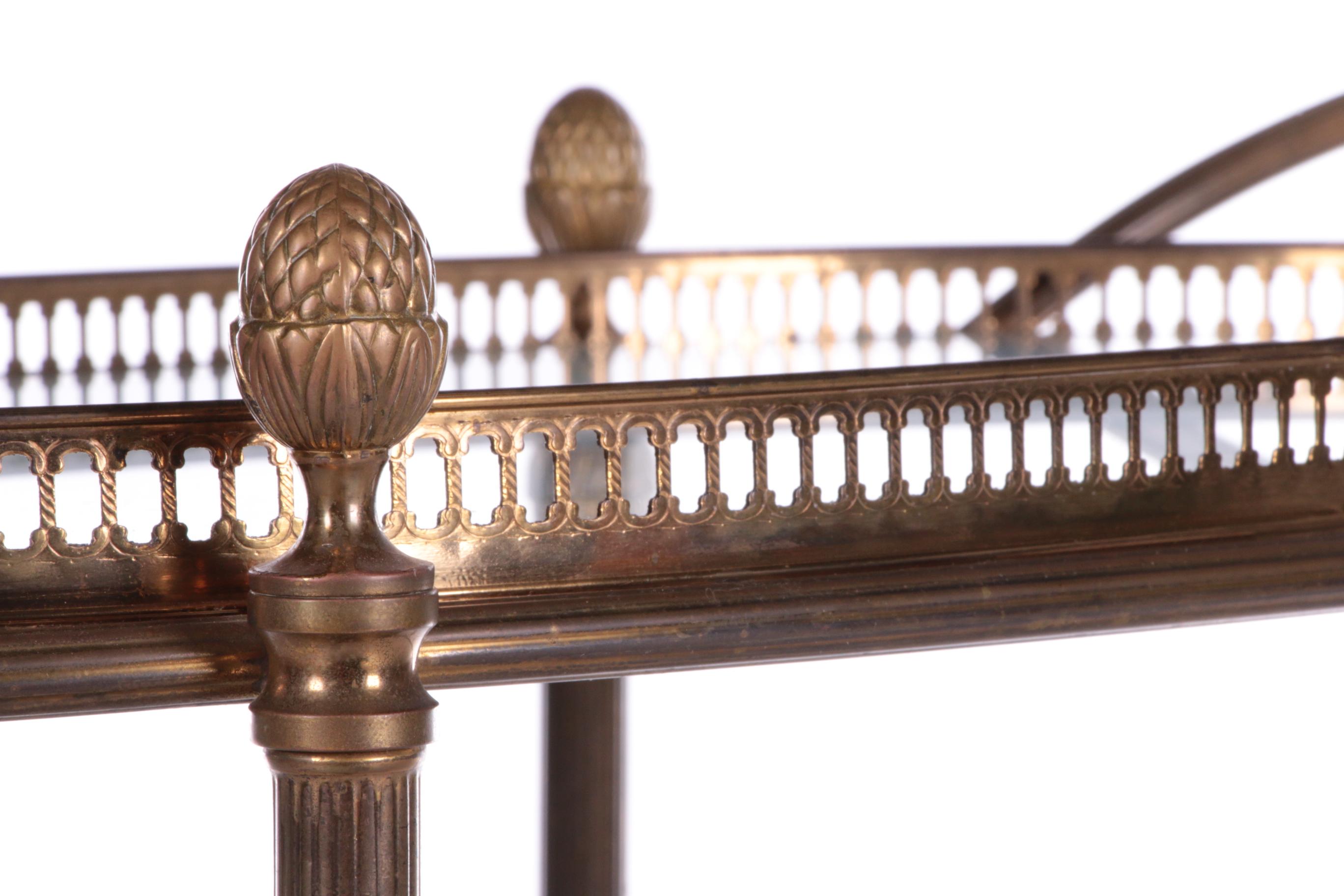 Vintage Golden Trolley for Maison Jansen, 1960s 4