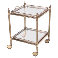 Vintage Golden Trolley for Maison Jansen, 1960s