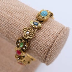 Vintage Goldette Victorian Revival Bracelet