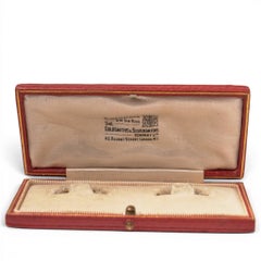 Vintage Goldsmiths and Silversmiths Co Cufflink Box, 1950s