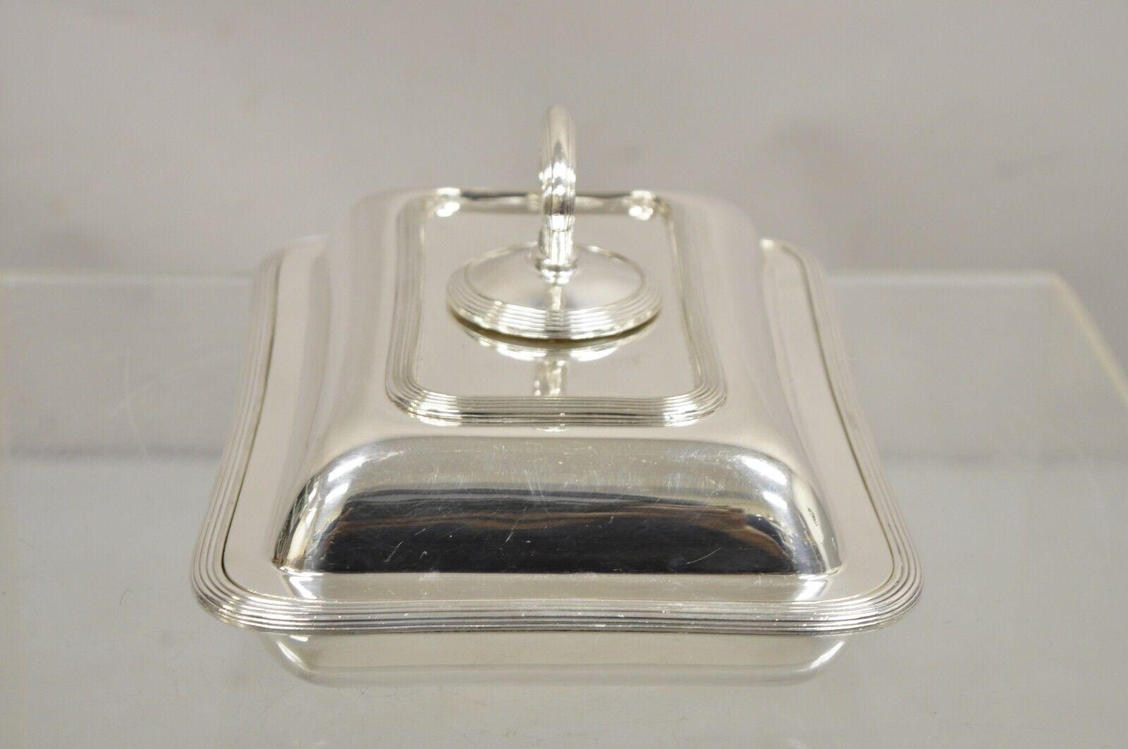 Vintage Goldsmiths & Silversmiths Company Plato cubierto victoriano bañado en plata Chapado en plata en venta