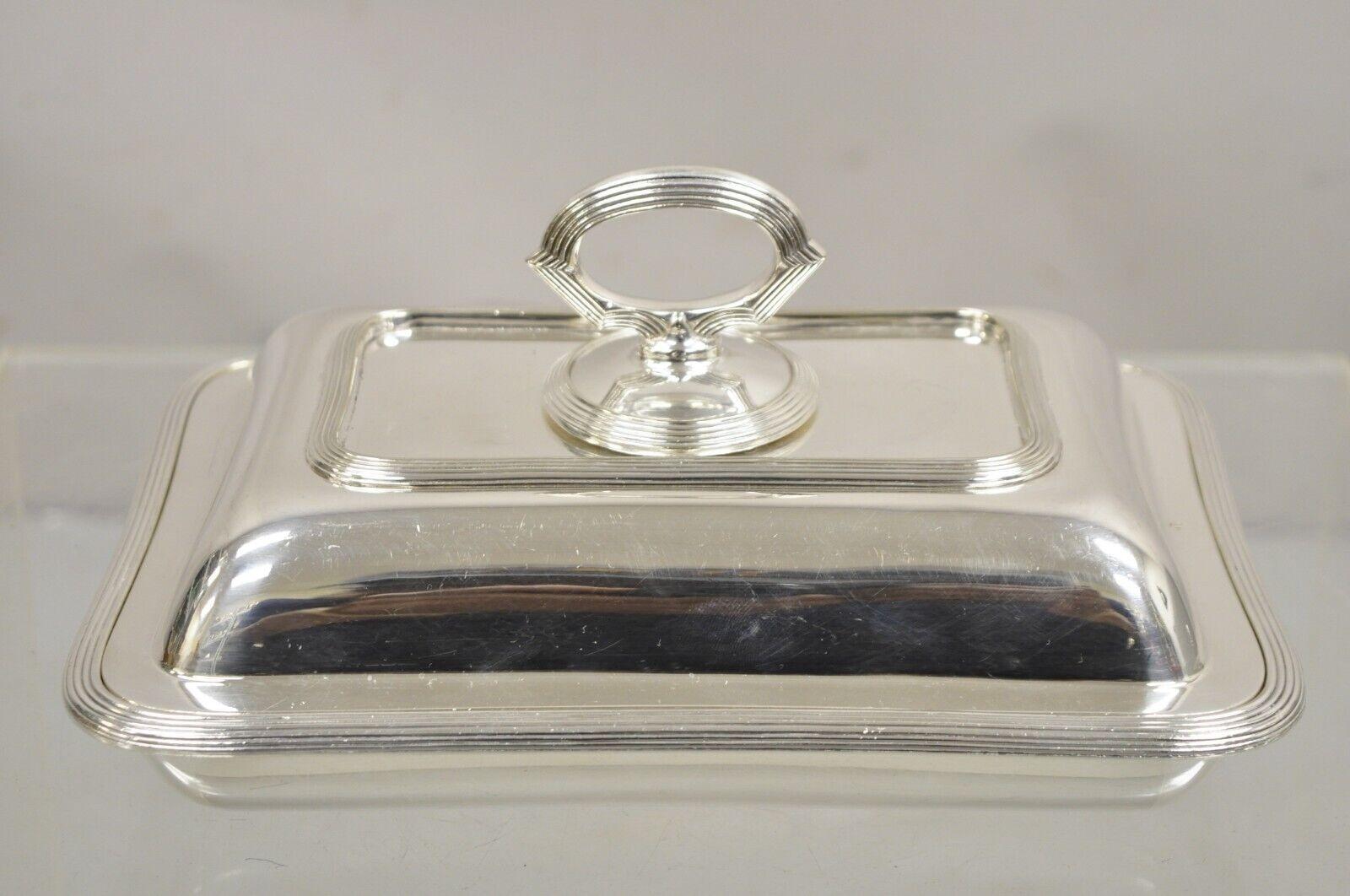 Vintage Goldsmiths & Silversmiths Company Plato cubierto victoriano bañado en plata en venta 2
