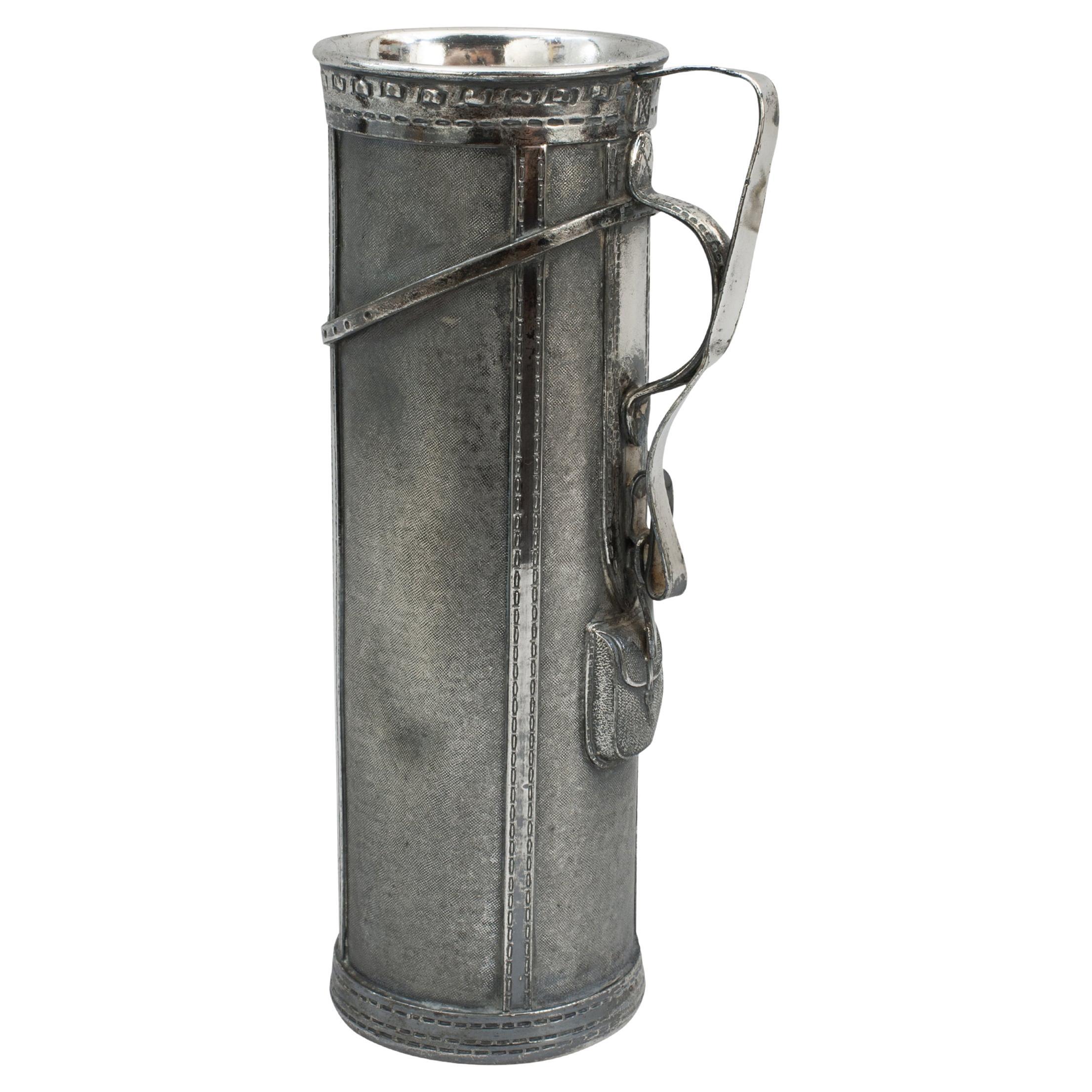 Sac de golf vintage, shaker à cocktail